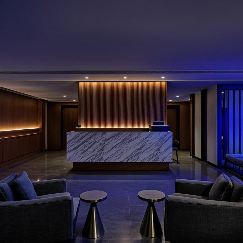 Modern spa interior at Relax Zen massage centre HITEC City Hyderabad